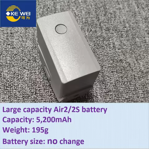 Larger capacity refitting battery 5200~12000mAh for DJI Air2/Air2s Drone for drone fans