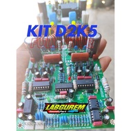 KIT D2K5 Class D Fullbridge 90V 130VDC CT– 3000W Powerful Assembly Amplifier with full features
