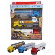 MUTIARATOYS Truck Mania Toys 3 pcs Truck Fuel Tank Drinking Water BP9020