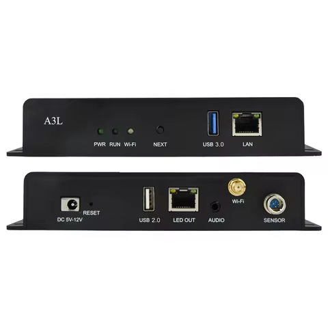 Huidu HD-A3L Full-color LED Panel Video Wall USB Port Controller LED Display Flexible Module Install