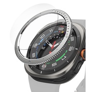 Ringke Bezel Styling & Glass for Galaxy Watch Ultra 47mm Lightweight Adhesive Stainless Steel Frame 