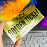 wonka cholate bar 巧克力券