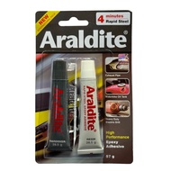 Araldite Black Rapid Steel Epoxy Iron Glue 4 Minutes 57 grams Epoxy Glue