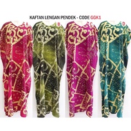 Baju Kelawar Kaftan Cotton Moden Viral Lengan Pendek Panjang Budak Batik Terengganu Indonesia Dress 
