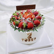 草莓森林 草莓 客製 生日蛋糕 造型 母親節 季節限定4 6 8吋 面交