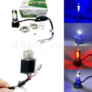 HID H4 H7 T19 Led Light Motorcycle Head light Bulb 3 SIDES 30W / 6 SIDES 35W