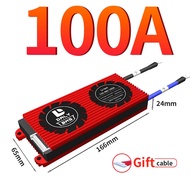 Daly 18650 BMS 10S 36V 12V 24V 48V 60V 4S 5S 6S 7S 8S 13S 14S 15S 16S Li-Ion LiFePo4 LTO 60A 80A 100