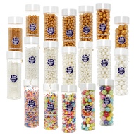 Colorful Edible Sugar Beads 130g 4mm7mm10mm Beads Sugar Cake Decoration Round Beads Colorful Baking 