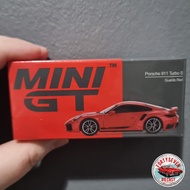 Mini GT mgt MiniGT 423 Porsche 911 Turbo S Guards Red MGT00423