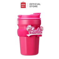 Ly Cốc MINISO Barbie Capsule Series 380ml bằng thép không gỉ có nắp an toàn