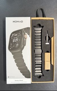 全新 絕版NOMAD Stratos Band Titanium 鈦金屬磁扣錶帶 for Apple Watch & Ultra