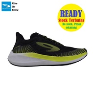 910 Nineten Haze Sepatu Running - HAZE 1.5 HITAM/HIJAU NEON/PUTIH