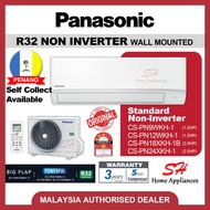 Panasonic R32 Non-inverter Air-conditioner Aircond 1.0HP - 2.5HP (PN-WKH series) R32 Standard Non-in