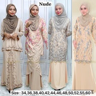 🔥(SIZE 34-60) TEMA SEDONDON BAJU KURUNG NUDE RAYA 2025 - KURUNG MODEN RIAU LACE SULAM TUNANG BRIDESM