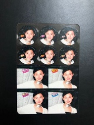 張柏芝 貼紙 yes card