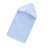 MiracleBaby - Chăn quấn/khăn ủ cho bé sơ sinh cao cấp chất liệu Cotton nguyên chất kích thước 80x80c