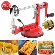 3-In-1 Kitchen Sink Stainless Steel Manual Potato Carrot Slicer Spiral