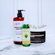 PAKET SMOOTHING KERATIN KOREA SHAMPO KERATIN + SMOOTHING KERATIN KOREA FREE HAIR TONIC