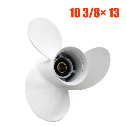 Propeller 10 3/8x13-G For Yamaha Outboard Engine 25HP 40HP 48HP 55HP 60HP 70HP F30 F40 F45 F50 F60 6