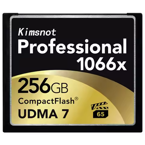 Kimsnot Professional CF Card 64GB 128GB 32GB 256GB Memory Card Compact Flash Cards Compactflash 1066