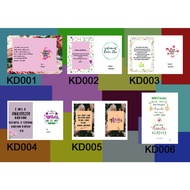 CARD : Business Card / Bisnes Kad / Name Card / kad birthday / Kad Nama Design & Printing