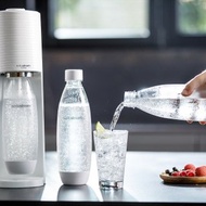 英國 sodastreamTERRA 自動扣瓶氣泡水機-白