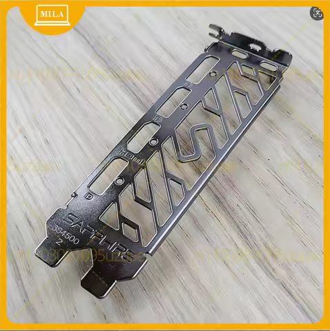 10pcs New IO Shield BackPlate Bracket for Sapphire RX6700 6700XT 6750XT 12G D6 Graphics Card Blockin