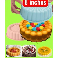 8 in Silicone Charlotte Mould Silicone Jelly Mould Silicone Pudding Mould