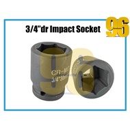 3/4"dr Impact Socket