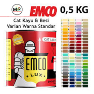 Cat Kayu dan Besi Emco Lux 0.5 kg