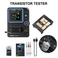 FNIRSI เครื่องทดสอบทรานซิสเตอร์ LCR-P1เครื่องวัดความต้านทานความจุไดโอดไตรโอดมาตรวัดวิทยุทรานซิสเตอร์