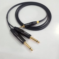 Mogami AUX Cable - HP Laptop to Mixer - 1 Meter