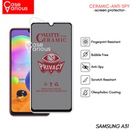 Anti-scratch Privacy Samsung A31 Anti Spy Screen Protector