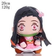 Phim hoạt hình diệt quỷ cứu Nhân Thú nhồi bông tanjirou nezuko agatsuma zenitsu akaza plushie đồ chơ