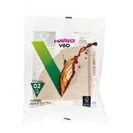 HARIO - (新包裝) V60_02 無漂白手沖咖啡濾紙(1-4杯用 x100張)VCF-02-100M【平行進口貨品】