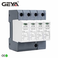 GEYA GSP9 4Pole Surge Protector 20KA-40KA SPD AC275V AC385V 400V 440V SPD House Surge Protector 3P+N