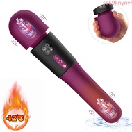 AV Vibrator Smart Heating Magic Wand Female Masturbator Nipples Massager G-Spot Clitoral Stimulator Erotic Sex Toys forJ