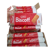 LOTUS BISCOFF BISCUIT 186g ยกลัง12แพ็ค(แบบแยกซีล/ละ2ชิ้น)Exp02/09/2025