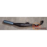 SUZUKI BEST110/ RR SPORT110 Muffler Comp / Exhaust pipe comp (100% Original SUZUKI / Stock lama)  -P
