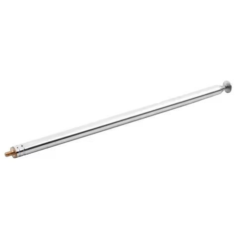 Solid 5 Pcs 98Cm 38.5 Inch 7 Sections Telescopic Antenna Replacement For FM Radio TV