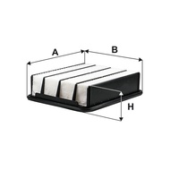 Air Filter TOYOTA LAND CRUISER PRADO VX150 GDJ150 GDJ155 2.8 2015- 1GD 1GD-FTV 2.8 Diesel WIX
