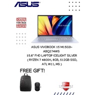 Asus Vivobook 15 M1502I-ABQ274WS 15.6'' FHD Laptop Icelight Silver