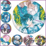 NS3 The Case Study of Vanitas Tinplate Badge Mirror Keychain Backpack Pendant Anime Periphery Access