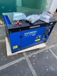 Genset Generator Silent Diesel Hyundai HDG 6500 DSL Genset Solar