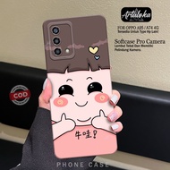 HP Softcase OPPO A95/A74 4G Fashion Case Cartoon Case OPPO A95/A74 4G Silicone TPU Pro Camera Casing