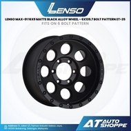 Lenso MAX-01 - Matte Black 16x9 ET-25 6x139.7 (1 Piece)