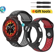 Amazfit Active Edge strap Silicone strap watch band huami Amazfit Active Edge case Soft TPU Protecti