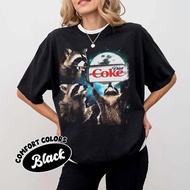 2026欧码Three Raccoons Diet Coke Vintage Comfort Color Tt恤COD 2VIM