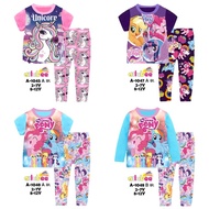 [READY AILUBEE CHILDREN'S PAJAMAS] A-1045 A,1047 A,1048 A,1048 B UNICORN LITTLE PONY AB 1584,1585