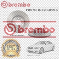 BREMBO BMW E92 Coupe 323i Front Brake Disc Rotor